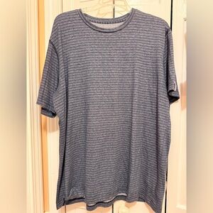 Columbia Men's Heather blue gray Short-Sleeve Crewneck T-Shirt Omni-wick size xl